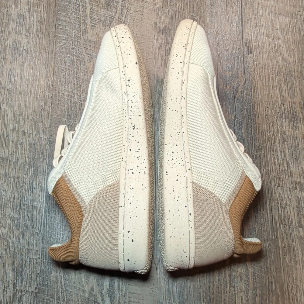 VIVAIA Unisex Casual Sneakers V Prime Beige Tan Womens 11 Mens US 9.5 EU 42.5